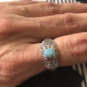 Larimar ring